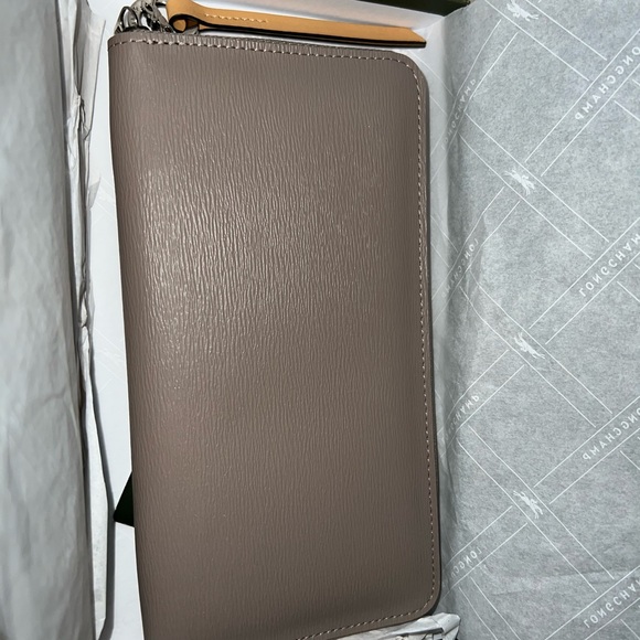 LONGCHAMP LE PLIAGE CITY BAG & WALLET TAUPE BEIGE LIMITED ED NWT - Picture 13 of 15